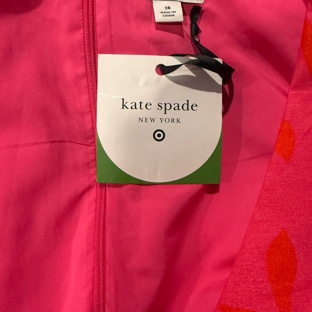 NWT KATE SPADE x TARGET Floral Rose Print Sleeveless Peplum Midi Dress w Pockets - Picture 11 of 13